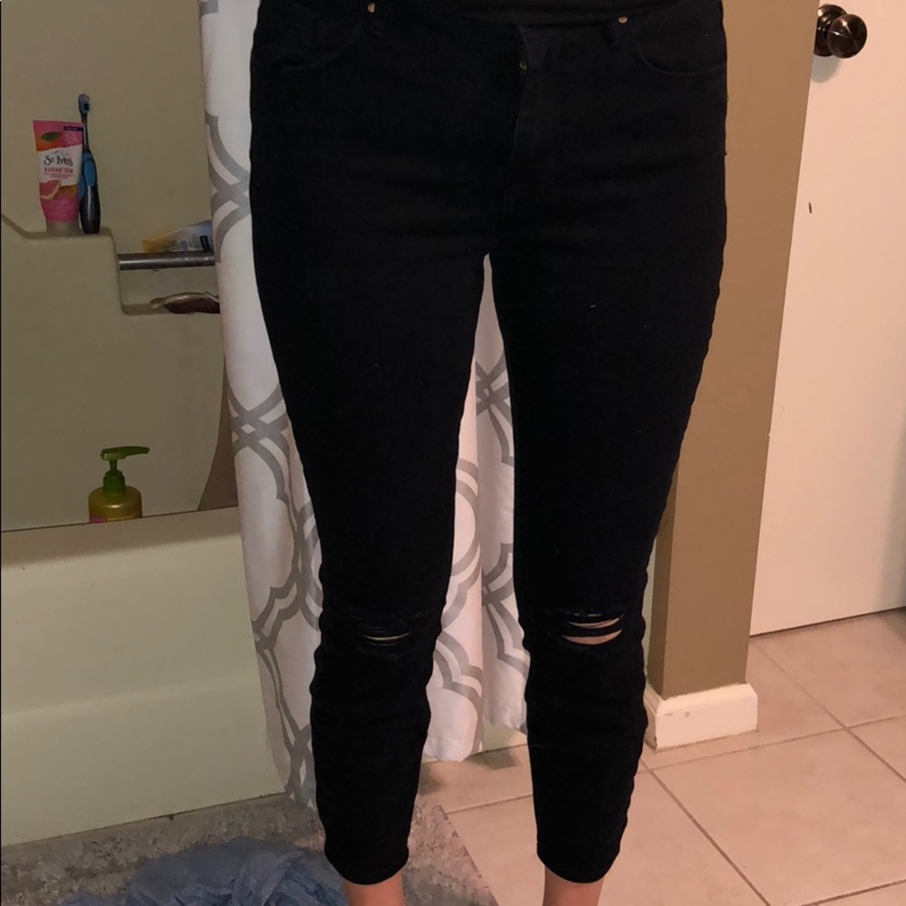 Black Ripped Jeans